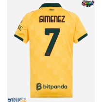 Ženski Nogometni dresi AC Milan Santiago Gimenez #7 Tretji 2025-26 Kratek Rokav